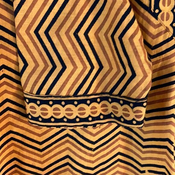 ZigZag Print ¾ Sleeve Tunic - Picture 4 of 4